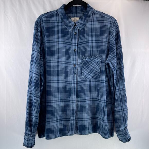 Woolrich Archive Flannel Button Up Shirt Size L - Picture 1 of 8